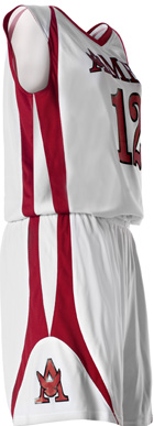 Womens Reversible Basketball Uniform Package with Graphics